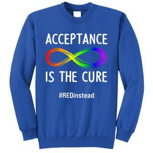 Acceptance Is The Cure Autismmeaningful Giftacceptance In April Gift Sweatshirt