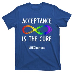 Acceptance Is The Cure Autismmeaningful Giftacceptance In April Gift T-Shirt