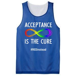 Acceptance Is The Cure Autismmeaningful Giftacceptance In April Gift Mesh Reversible Basketball Jersey Tank