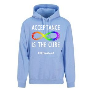 Acceptance Is The Cure Autismmeaningful Giftacceptance In April Gift Unisex Surf Hoodie