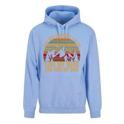 And Into The Forest I Go To Lose My Mind And Find My Soul Gift Unisex Surf Hoodie