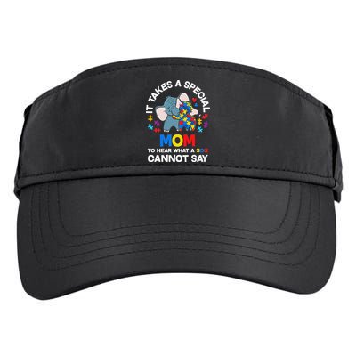 Autism It Takes A Special Mom Autistic Son Proud Autism Mom Adult Drive Performance Visor