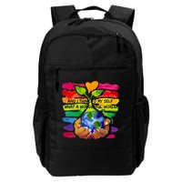 And I Think To My S What A Wonderful World Gift Backpack