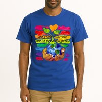 And I Think To My S What A Wonderful World Gift Tall T-Shirt