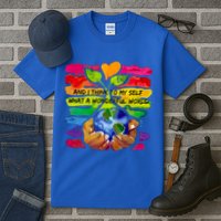 And I Think To My S What A Wonderful World Gift Tall T-Shirt
