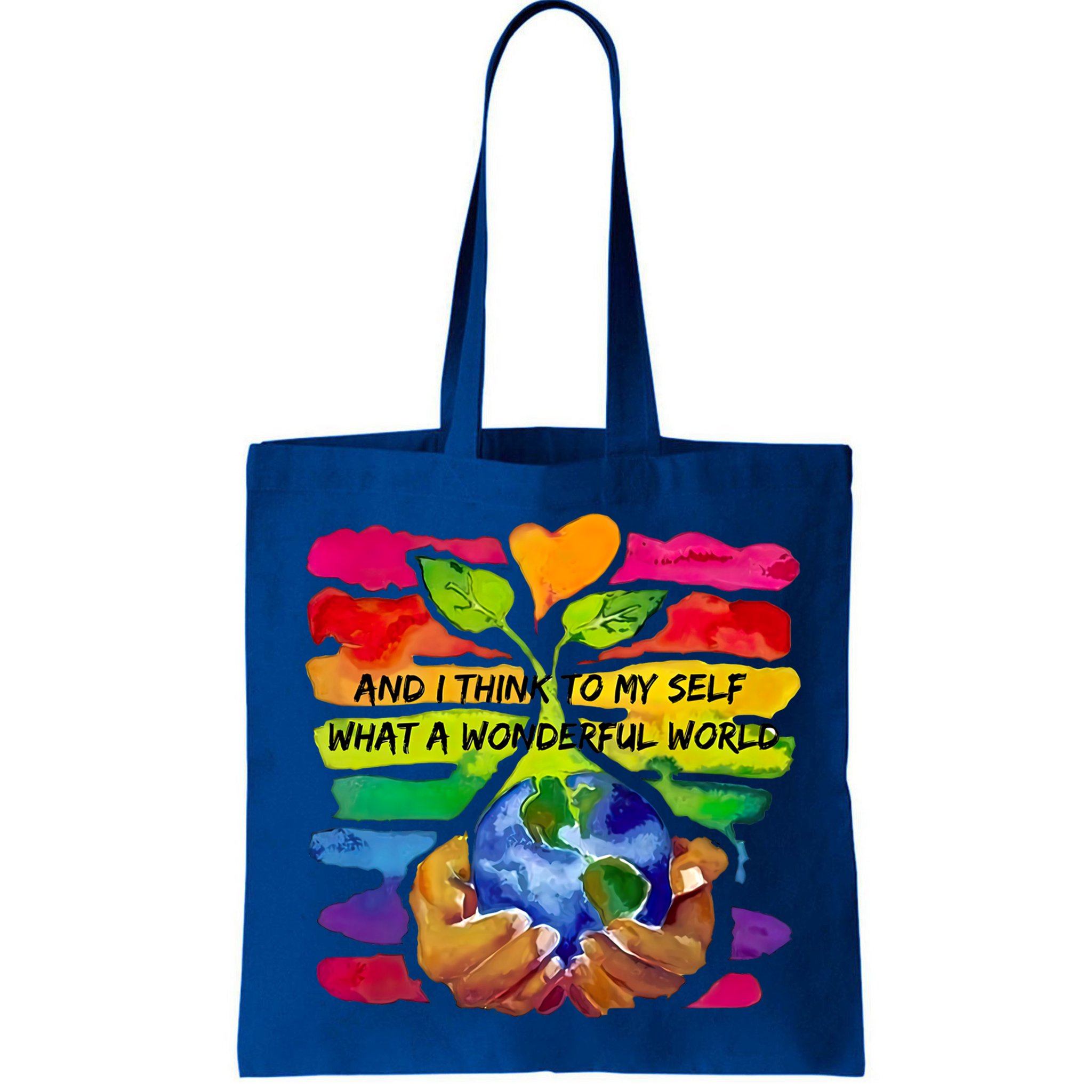 And I Think To My S What A Wonderful World Gift Bag