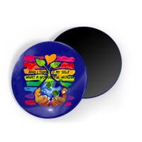 And I Think To My S What A Wonderful World Gift Magnet