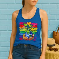 And I Think To My S What A Wonderful World Gift Womens Tank Top
