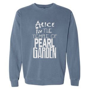 Alice In The Temple Of Pearl Garden Garment-Dyed Sweatshirt