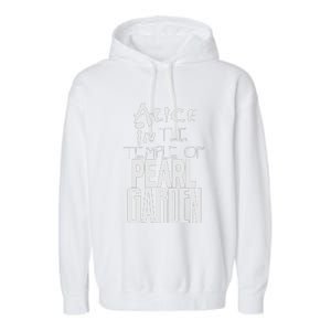 Alice In The Temple Of Pearl Garden Garment-Dyed Fleece Hoodie