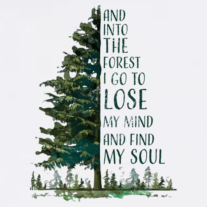 And Into The Forest I Go To Lose My Mind And Find My Soul Button