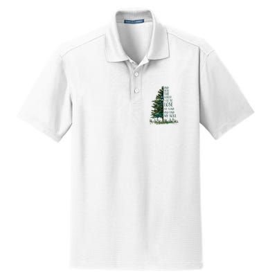 And Into The Forest I Go To Lose My Mind And Find My Soul Dry Zone Grid Polo