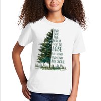 And Into The Forest I Go To Lose My Mind And Find My Soul Kids T-Shirt