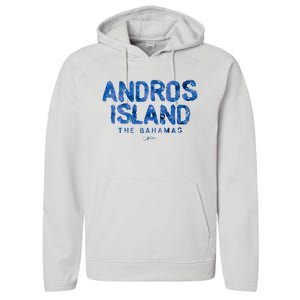 Andros Island The Bahamas Performance Fleece Hoodie