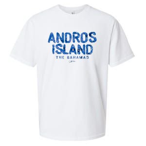 Andros Island The Bahamas Sueded Cloud Jersey T-Shirt