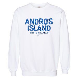 Andros Island The Bahamas Garment-Dyed Sweatshirt