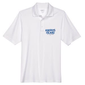 Andros Island The Bahamas Men's Origin Performance Pique Polo