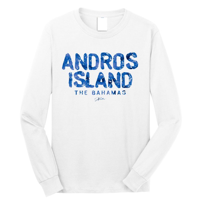 Andros Island The Bahamas Long Sleeve Shirt