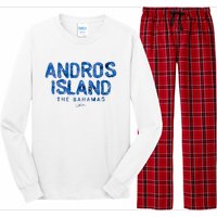 Andros Island The Bahamas Long Sleeve Pajama Set