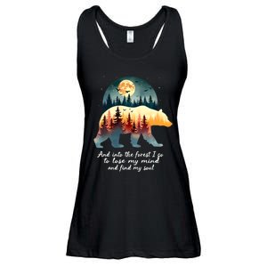 And Into The Forest I Go To Lose My Mind And Find My Soul Ladies Essential Flowy Tank