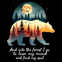 And Into The Forest I Go To Lose My Mind And Find My Soul Mousepad