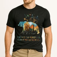 And Into The Forest I Go To Lose My Mind Camping Bear Gift Cooling Performance Crew T-Shirt