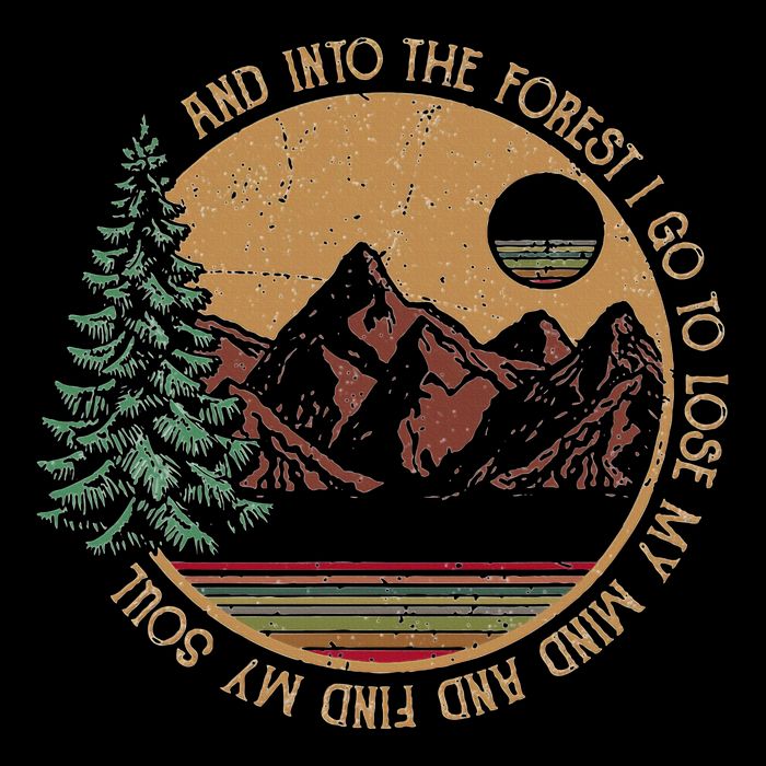 And Into The Forest I Go To Lose My Mind And Find My Soul 16 in Basic Backpack