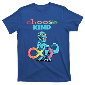 Autism Infinity Trex Choose Kind Gift T-Shirt