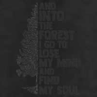 And into the forest I go to lose my mind and find my soul Cool Comfort Performance Bucket Hat