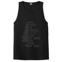 And into the forest I go to lose my mind and find my soul PosiCharge Competitor Tank