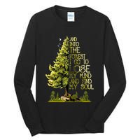 And Into The Forest I Go To Lose My Mind And Find My Soul Tall Long Sleeve T-Shirt
