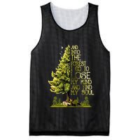 And Into The Forest I Go To Lose My Mind And Find My Soul Mesh Reversible Basketball Jersey Tank