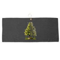 And Into The Forest I Go To Lose My Mind And Find My Soul Large Microfiber Waffle Golf Towel