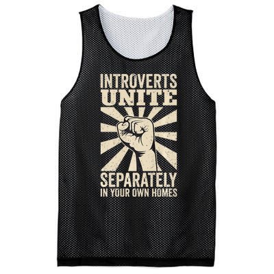 Antisocial Introverts Unite Separately In Your Own Homes Mesh Reversible Basketball Jersey Tank