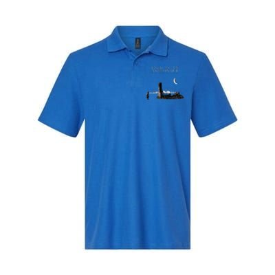 All Is Violent All Is Bright Softstyle Adult Sport Polo