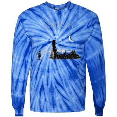 All Is Violent All Is Bright Tie-Dye Long Sleeve Shirt