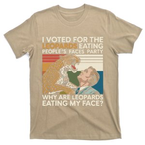 Antitrump I Voted For Leopards Eating PeopleS Faces Party T-Shirt