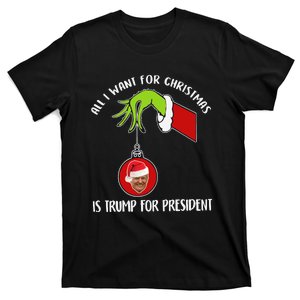 All I Want For Christmas Is Trump For President 2024 T-Shirt