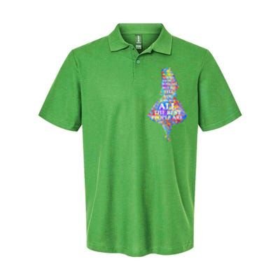 Alice In Wonderland Have I Gone Bonkers Quote Softstyle Adult Sport Polo