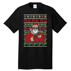 All I Want Is Guns Ugly Christmas Hunting Tall T-Shirt