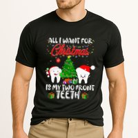 All I want for Christmas is My Two Front Teeth Funny Performance Shirt