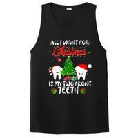 All I want for Christmas is My Two Front Teeth Funny PosiCharge Competitor Tank