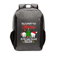 All I want for Christmas is My Two Front Teeth Funny Vector Backpack