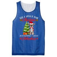 All I Want For Christmas Just Ding I Want Chihuahuas Funny Gift Mesh Reversible Basketball Jersey Tank