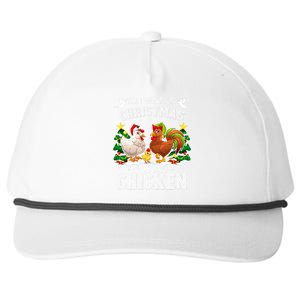 All I Want For Christmas Is A Chicken Ugly Snapback Five-Panel Rope Hat