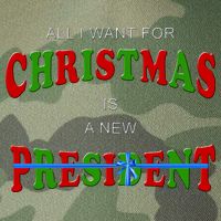 All I Want For Christmas Is A New President Legacy Tie Dye Trucker Hat