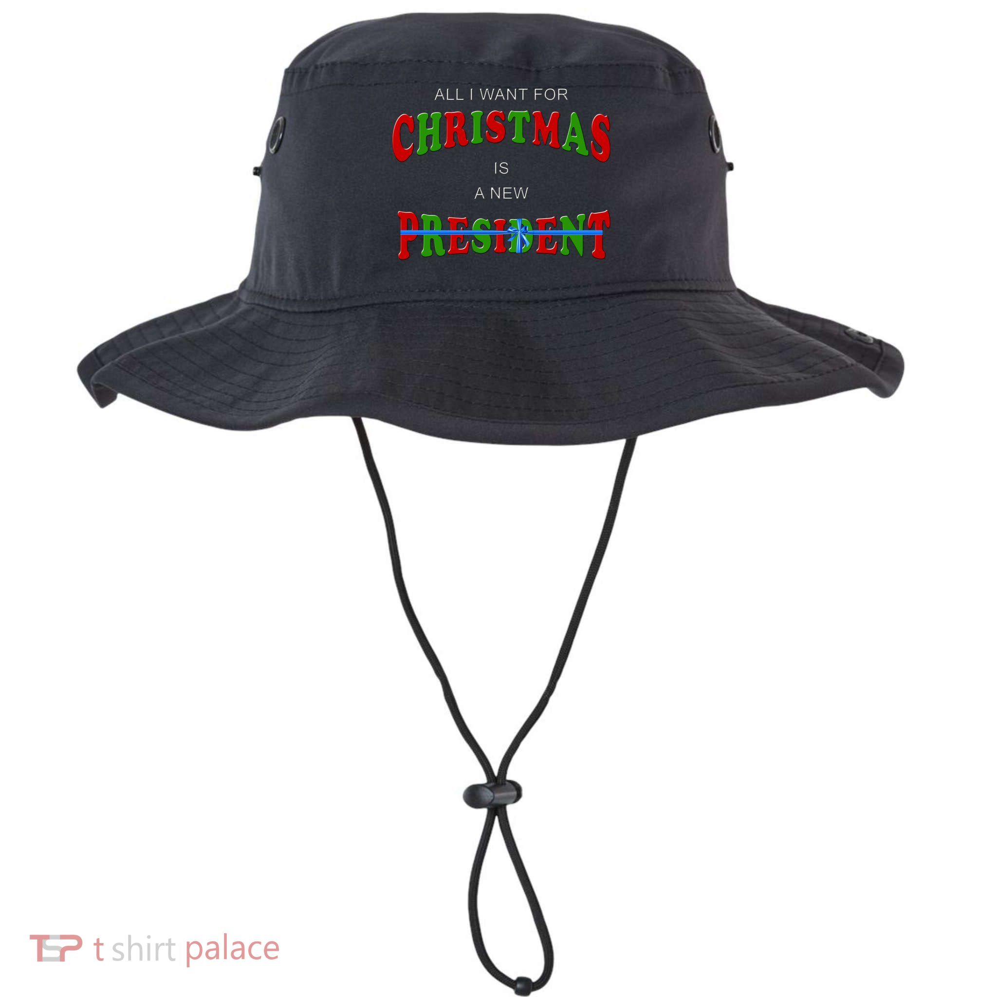 All I Want For Christmas Is A New President Bucket Hat