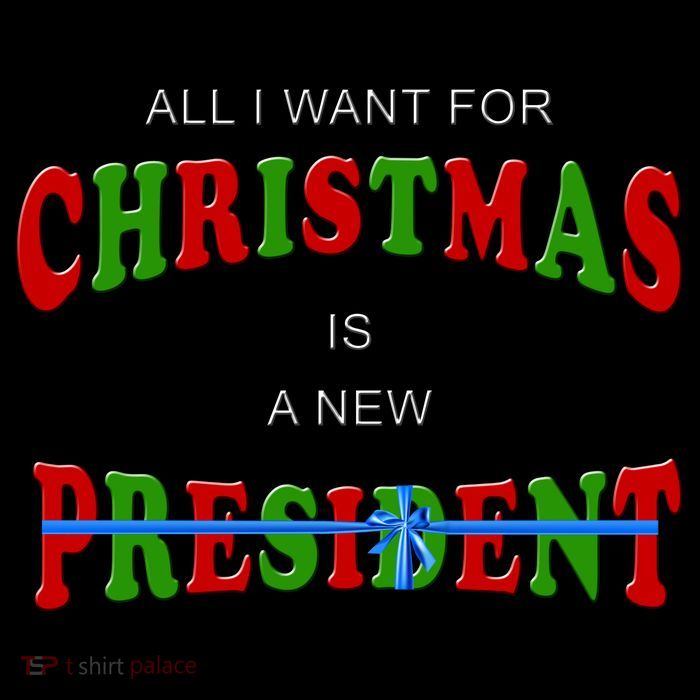 All I Want For Christmas Is A New President Magnet