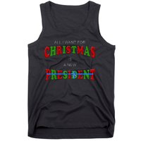 All I Want For Christmas Is A New President Tank Top