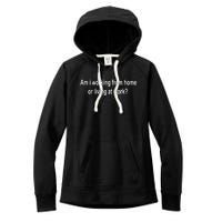 Am I Working From Home Or Living At Work Women's Fleece Hoodie